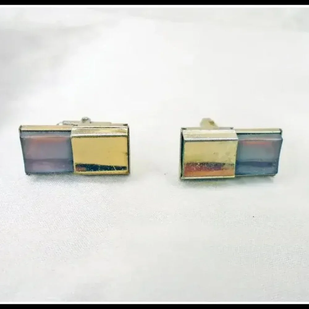Rare Vintage Cuff Link Set, Kreisler Convertible Cufflinks in Gift Box
